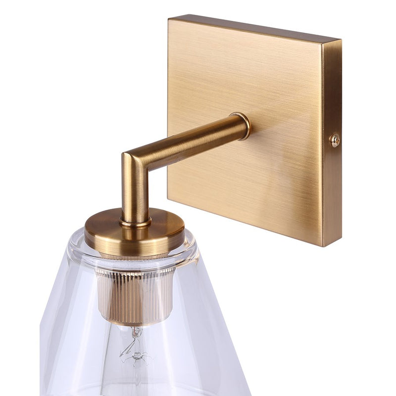 Canarm Berklie 1 Light 8" Sconce, Gold