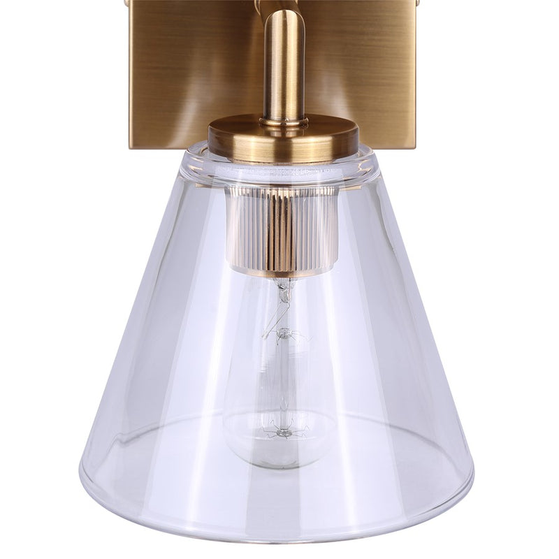 Canarm Berklie 1 Light 8" Sconce, Gold
