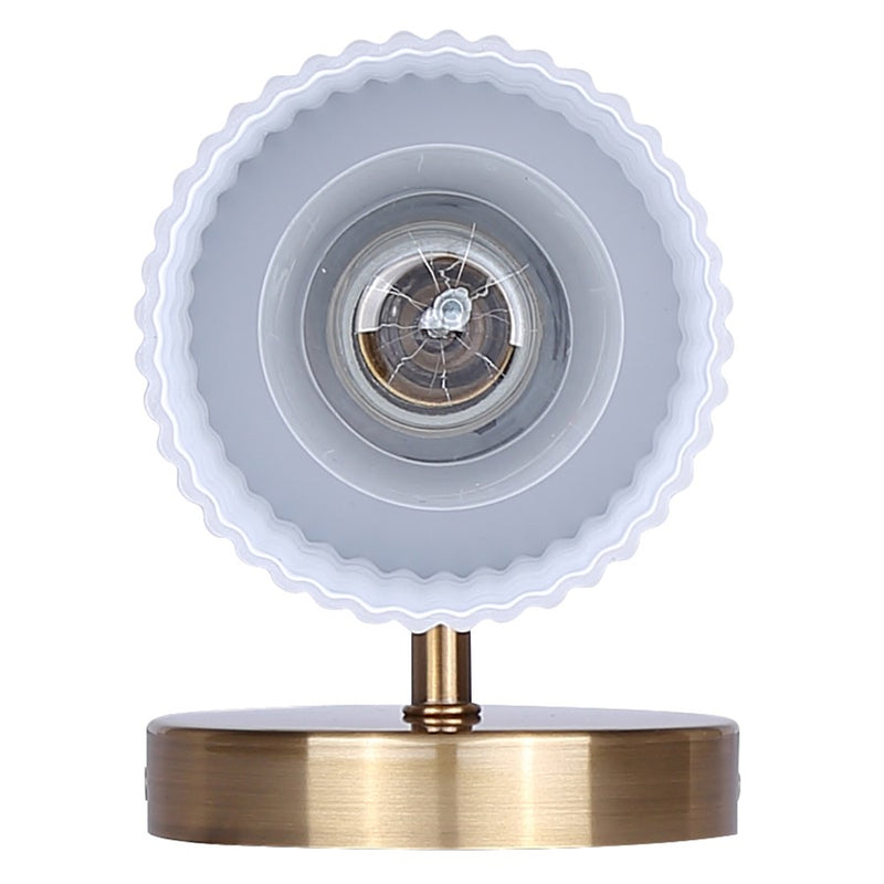 Canarm Kinslea 6in 2-Light Vanity Light | Modern Gold and Opal Ribbed Glass | Bathroom & Hallway | 6 x 4 x 20 in | Model IVL1165A02GD