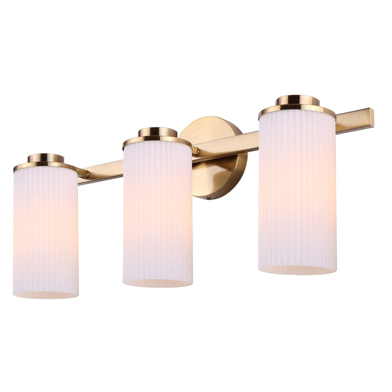 Canarm Kinslea 3 Light 23" Vanity, Gold