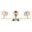Canarm Kinslea 3 Light 23" Vanity, Gold