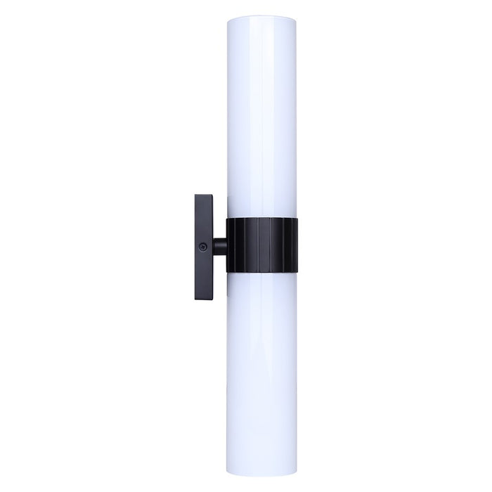 Canarm Maxine 2 Light 4.75" Wall Light, Black