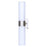 Canarm Maxine 2 Light 4.75" Wall Light, Brushed Nickel