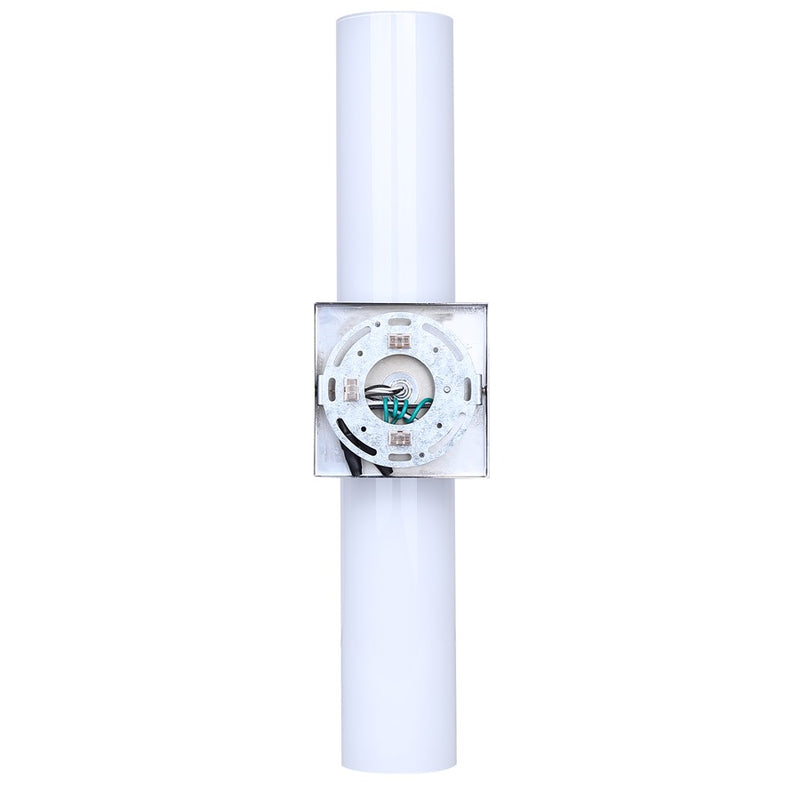 Canarm Maxine 20in 2-Light Vanity Wall Light | Modern Chrome and Opal Glass | Bathroom & Powder Room | 4.5 x 4.75 x 20 in | Model IVL1167A02CH
