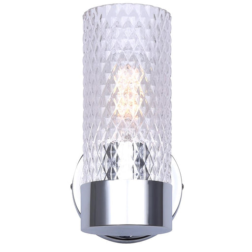 Canarm Eden 1 Light 6.88" Sconce, Chrome