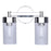 Canarm Eden 2 Light 12.88" Vanity, Chrome