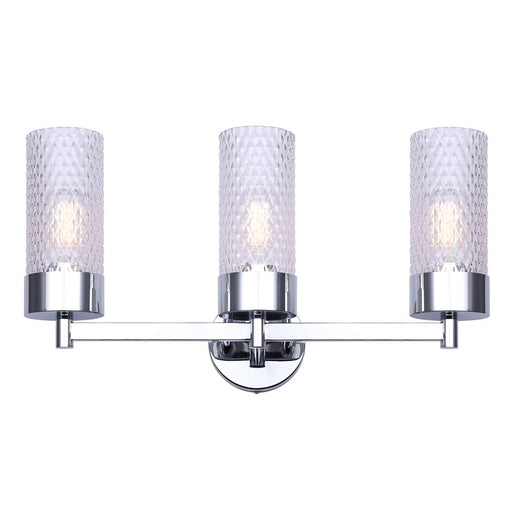 Canarm Eden 3 Light 23.25" Vanity, Chrome