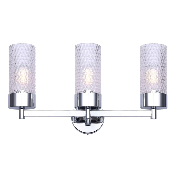 Canarm Eden 3 Light 23.25" Vanity, Chrome