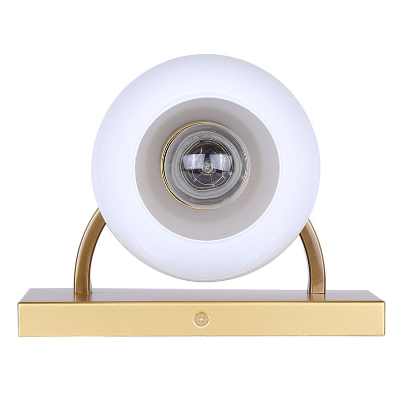 Canarm Monroe 1 Light 8.25" Sconce, Gold/Opal