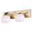 Canarm Monroe 2 Light 18" Vanity, Gold