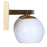 Canarm Monroe 2 Light 18" Vanity, Gold