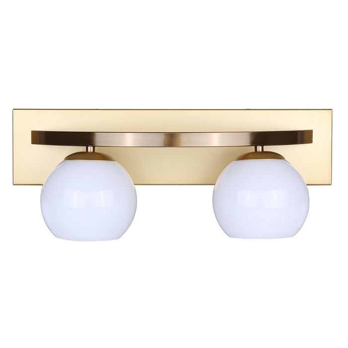 Canarm Monroe 2 Light 18" Vanity, Gold