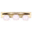 Canarm Monroe 3 Light 24" Vanity, Gold