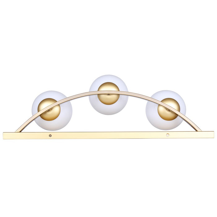 Canarm Monroe 3 Light 24" Vanity, Gold