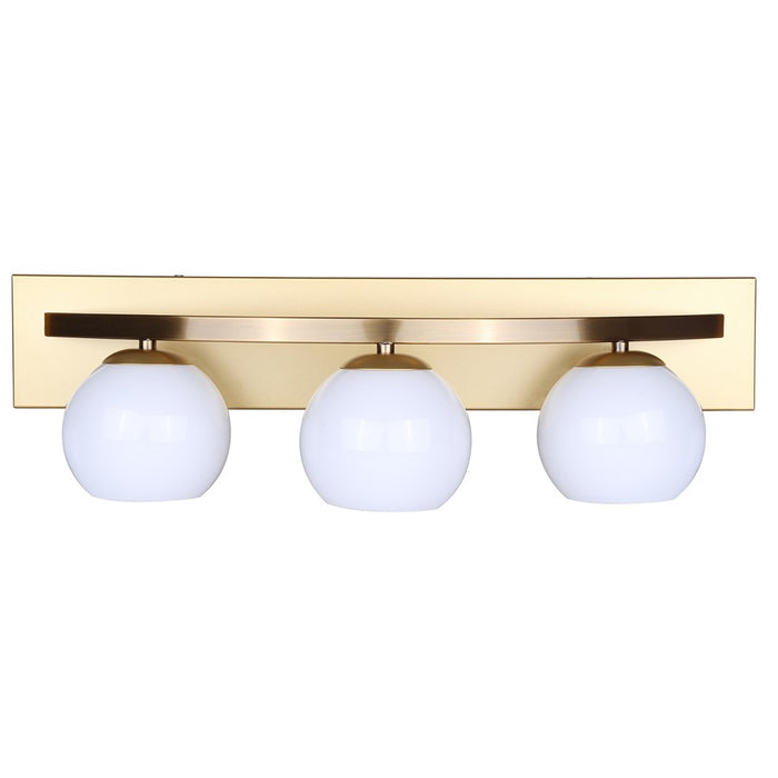 Canarm Monroe 3 Light 24" Vanity, Gold