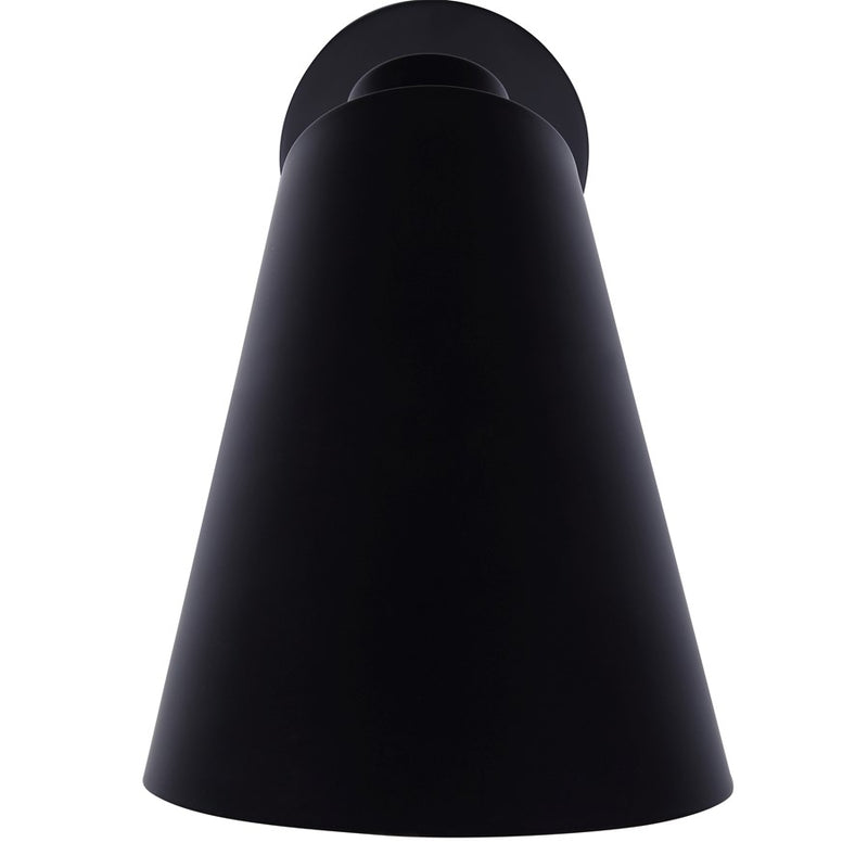 Canarm Rame 12in 1-Light Vanity Light | Retro Matte Black and Gold Metal | Bathroom & Powder Room | 11.66 x 5.125 x 12 in | Model IVL1178A01BKG