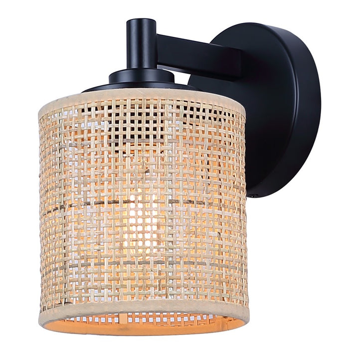 Canarm Meadow 1 Light 7.5" Vanity, Black