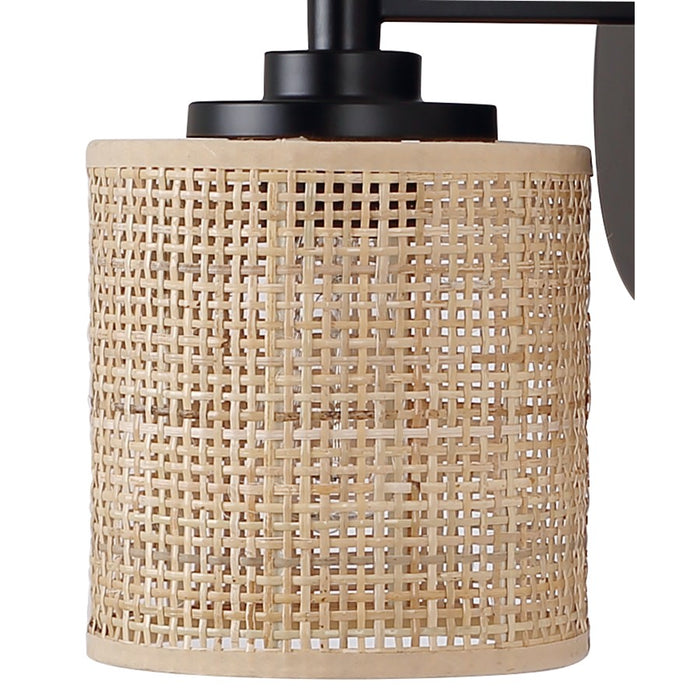 Canarm Meadow 1 Light 7.5" Vanity, Black