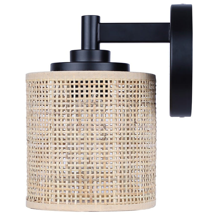 Canarm Meadow 1 Light 7.5" Vanity, Black