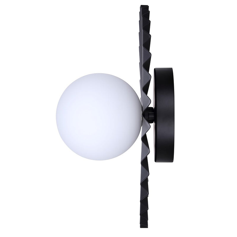 Canarm Payton 1 Light 12" Vanity, Black