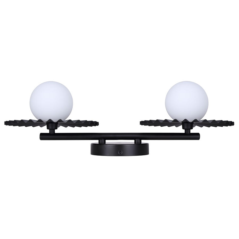 Canarm Payton 2 Light 20" Vanity, Black