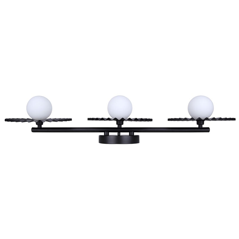 Canarm Payton 3 Light 28.5" Vanity, Black