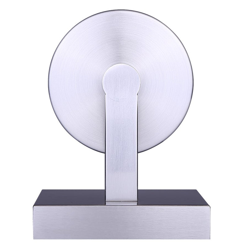 Canarm Britton 4.75in 1-Light Vanity Light | Brushed Nickel and Clear Glass | Bathroom & Hallway | 4.75 x 6.12 x 8.62 in | Model IVL1234A01BN