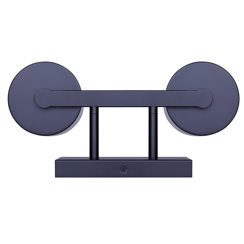 Canarm Britton 2 Light Vanity, Matte Black