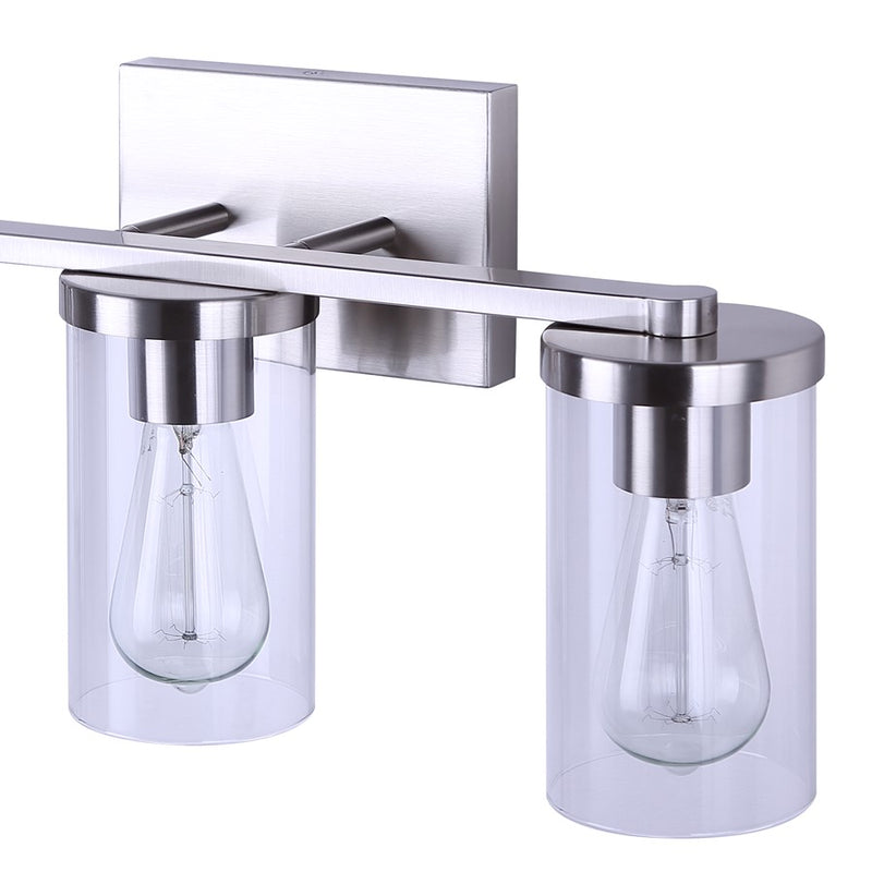 Canarm Britton 3 Light Vanity, Brushed Nickel