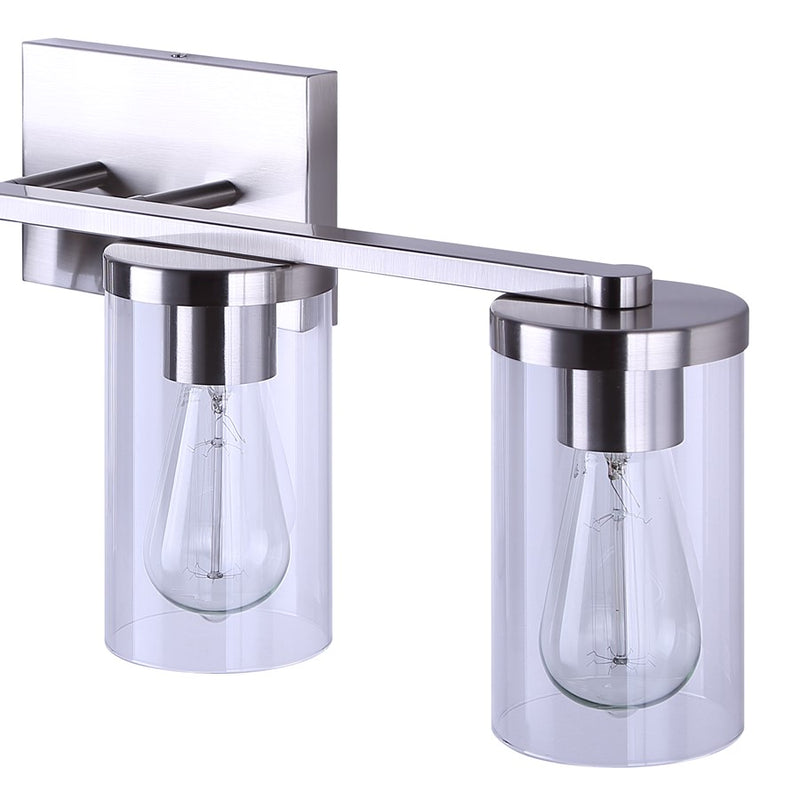 Canarm Britton 4 Light Vanity, Brushed Nickel