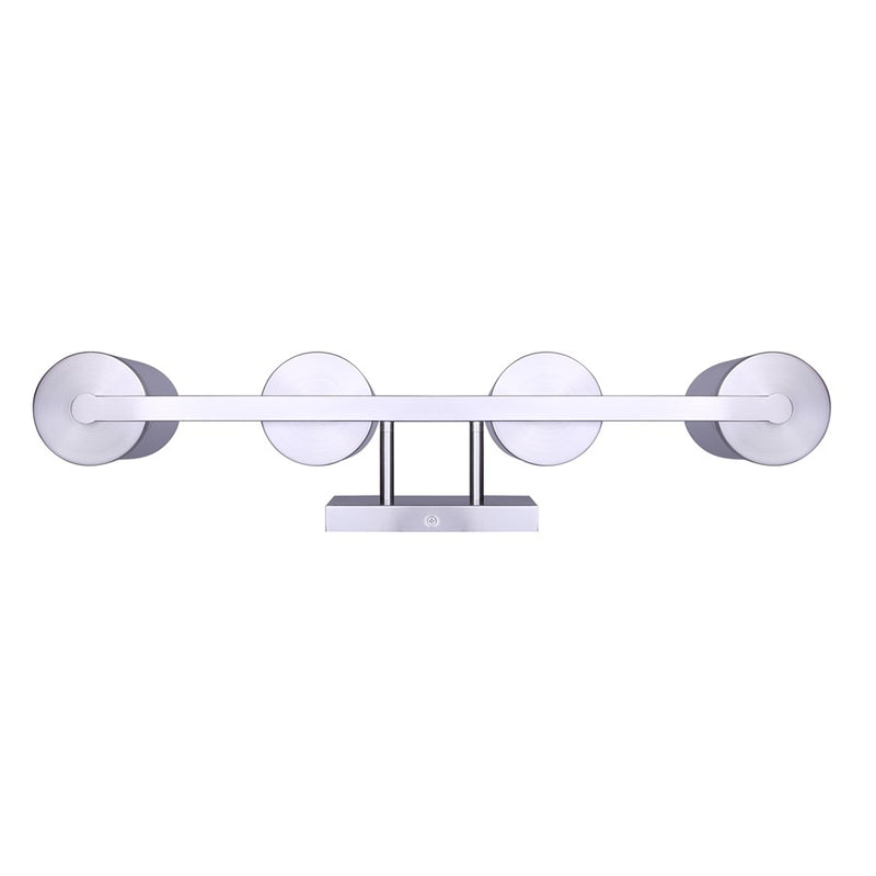 Canarm Britton 4 Light Vanity, Brushed Nickel