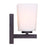 Canarm Hartley 1 Light 6" Vanity, Oil Rubbed Bronze