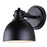 Canarm Polo 1 Light 8" Sconce, Black - IVL622A01BK
