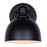 Canarm Polo 1 Light 8" Sconce, Black