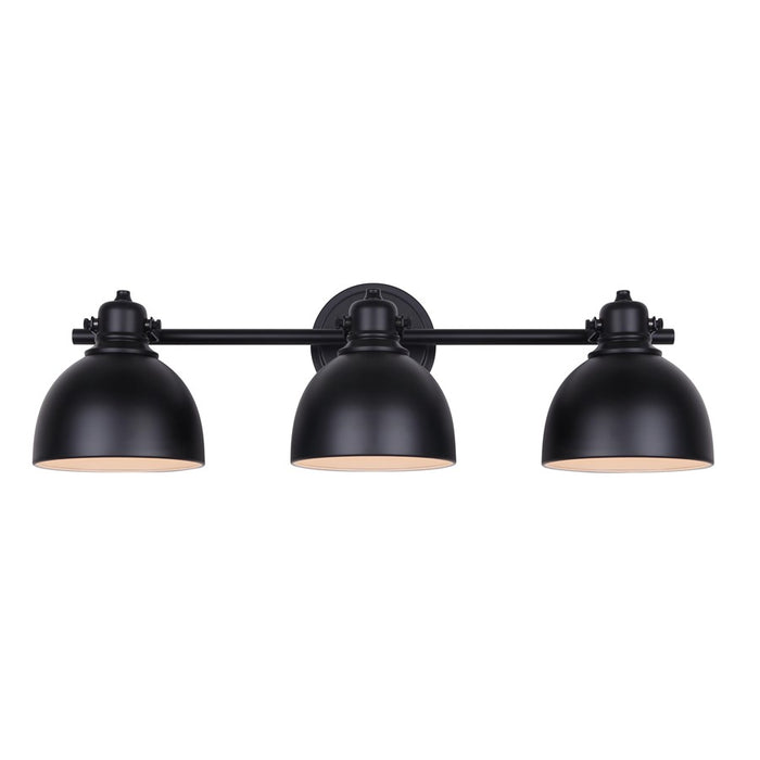 Canarm Polo 3 Light 25" Vanity, Black