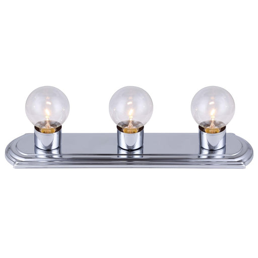 Canarm Bathroom Strip 3 Light 18" Vanity, chrome - IVLBS1307