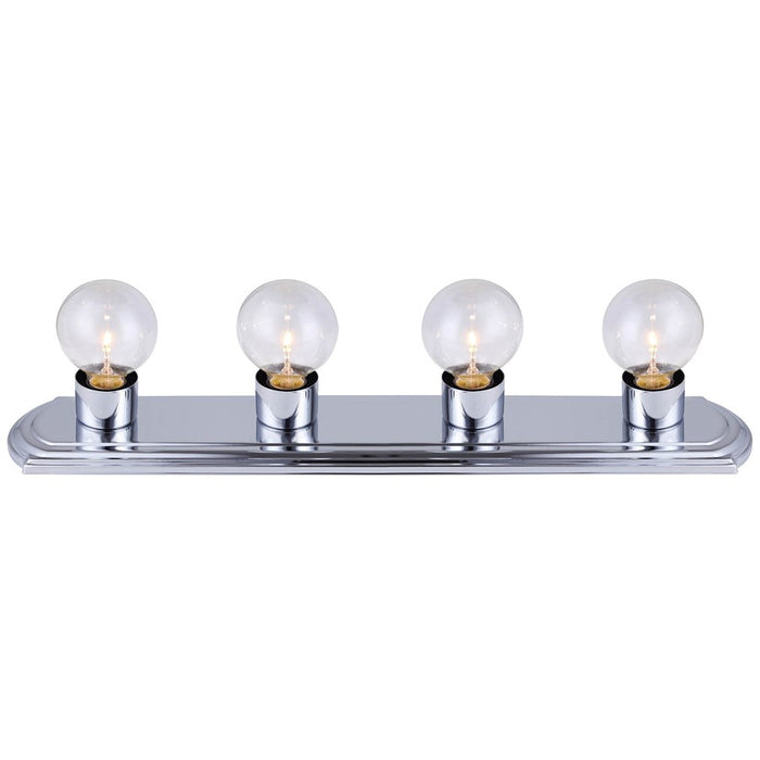 Canarm Bathroom Strip 4 Light 24" Vanity, Chrome - IVLBS1407