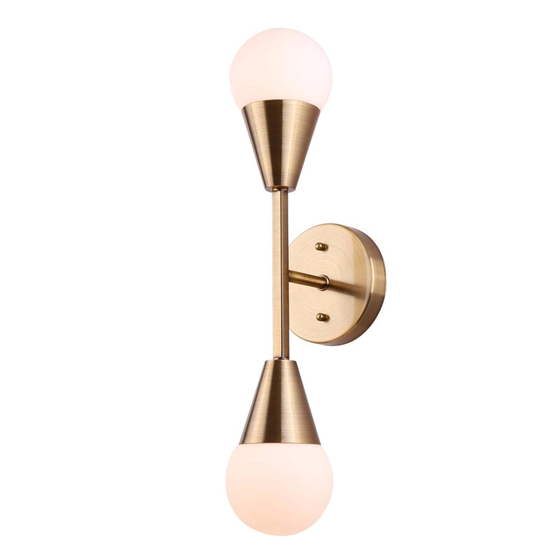 Canarm Arlowe 2 Light 4.75" Sconce, White