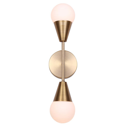 Canarm Arlowe 2 Light 4.75" Sconce, White