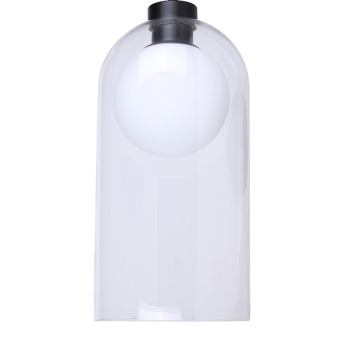 Canarm Pelia 1 Light Sconce, Black