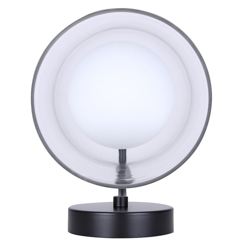 Canarm Pelia 1-Light Wall Sconce | Black Metal and Clear Glass | Hallway & Bedroom Accent | 7 x 10 x 19.88 in | Model IWF1142A01BK