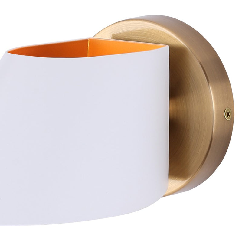 Canarm Daxton 1 Light Sconce, Gold