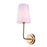 Canarm Amari 1 Light 5.88" Sconce, Gold - IWF2038B01GD