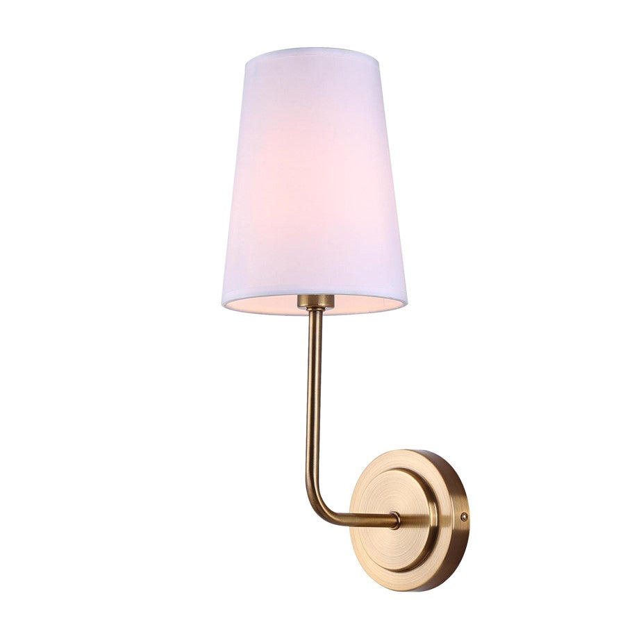 Canarm Amari 1 Light 5.88" Sconce, Gold - IWF2038B01GD