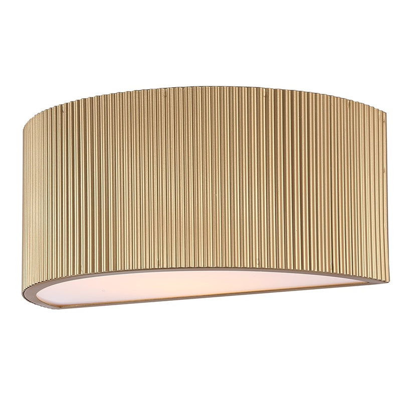 Canarm Scarlett 1 Light Sconce, Painted Gold