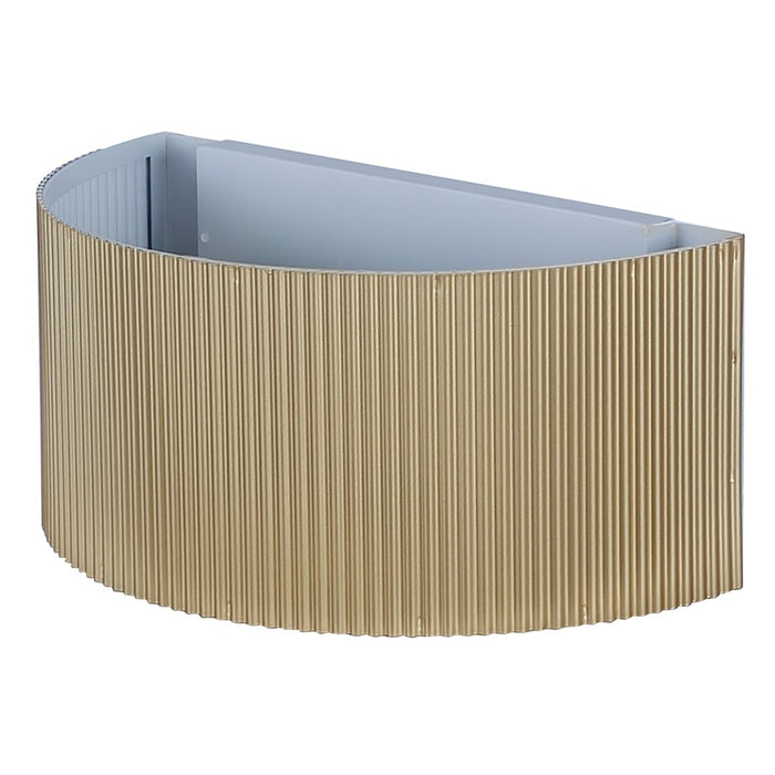 Canarm Scarlett 1 Light Sconce, Painted Gold