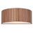 Canarm Dexter 1 Light Sconce, Matte Black/Faux Wood