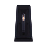 Canarm Wexford 13in 1-Light Wall Sconce | Modern Brushed Nickel Metal | Hallway & Bedroom Accent | 6.5 x 5.5 x 13 in | Model IWL763A01BK
