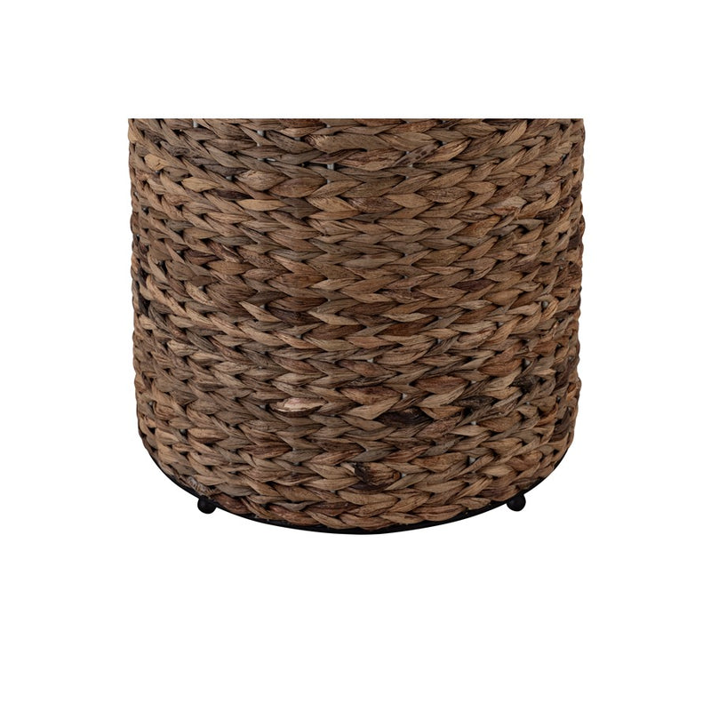 Canarm Manu Side Table, Natural/Sea Grass