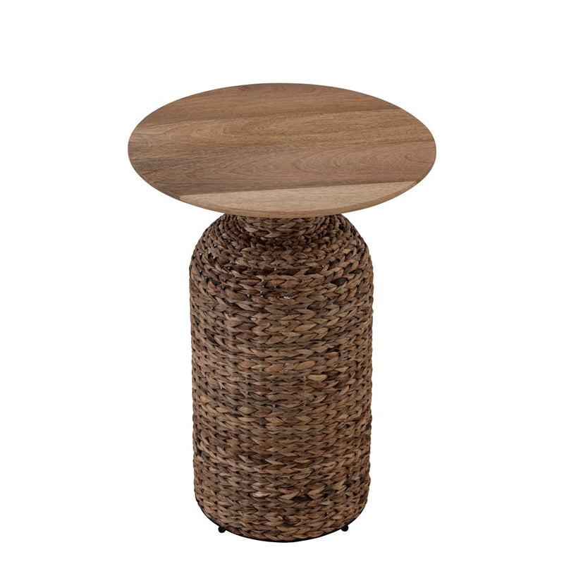Canarm Manu Side Table, Natural/Sea Grass